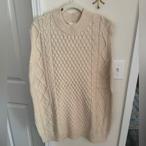 H&M sweater vest oversized or mini dress